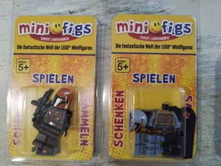 2 minifiguras de Lego Star Wars