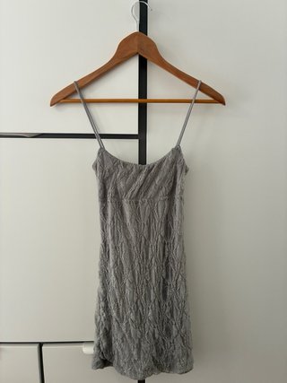 Vestido Beige Halter Talla Única