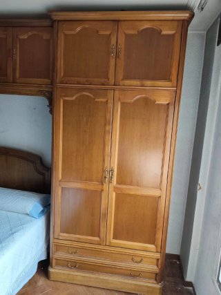 Mueble puente dormitorio madera