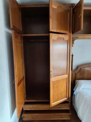 Mueble puente dormitorio madera