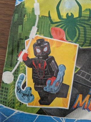 Lego Miles Morales paper bag #2 sh0855 682402