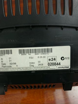 Pantalla BMW Alpine AL9011 6,5 E90/E91
