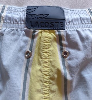 Bañador Lacoste hombre vintage 80s