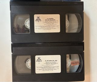 Star Wars La Trilogía VHS La amenaza fantasma 1y2