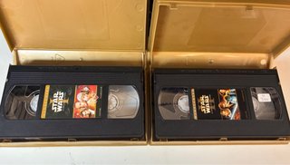 Star Wars La Trilogía VHS La amenaza fantasma 1y2