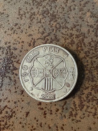 Lote 5 pesetas de 1894 de Plata - España