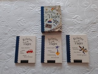 LIBROS RELATOS DE VIAJES + LIBRO REGALO