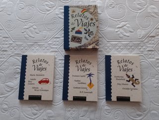 LIBROS RELATOS DE VIAJES + LIBRO REGALO