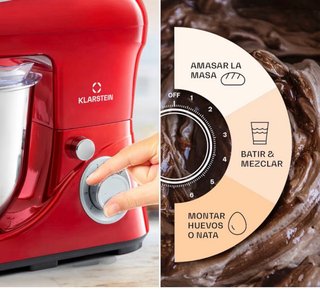 Batidora Klarstein Bella Pico 1300W Roja