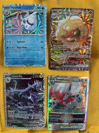 Lote 16 Cartas Pokémon - Fan Art