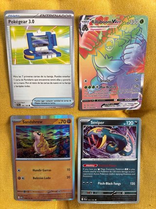 Lote 16 Cartas Pokémon - Fan Art