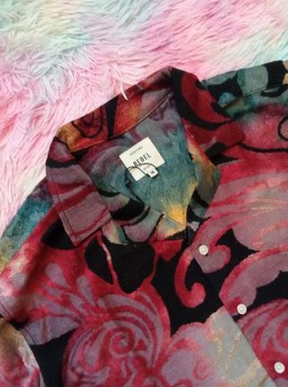 Camisa Rebel Talla M Estampada