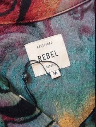 Camisa Rebel Talla M Estampada