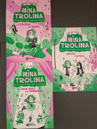 Lote de libros “Mina Trolina”