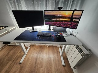 Escritorio Elevable Blanco