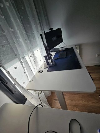 Escritorio Elevable Blanco