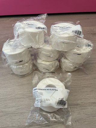 Material de vendaje profesional para lesiones