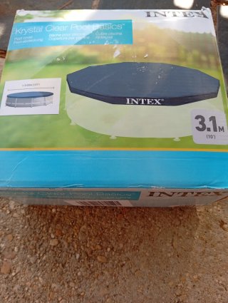 Cubre piscina Intex Krystal Clear 3.1m