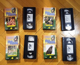 REPRODUCTOR VHS + FAUNA IBÉRICA + REGALO