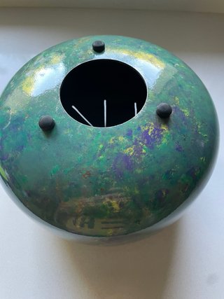 Handpan/Tambor de Lengua de Acero Verde