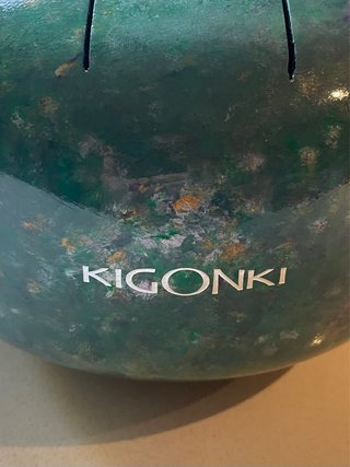 Handpan/Tambor de Lengua de Acero Verde