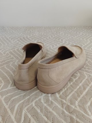 Mocasines Mónaco Beige
