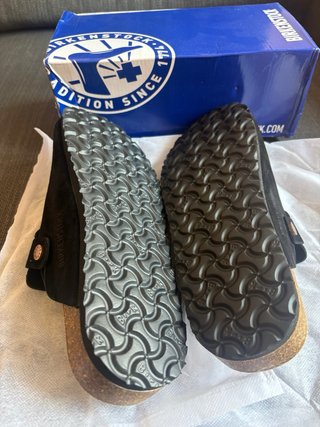 Zuecos Birkenstock Negros