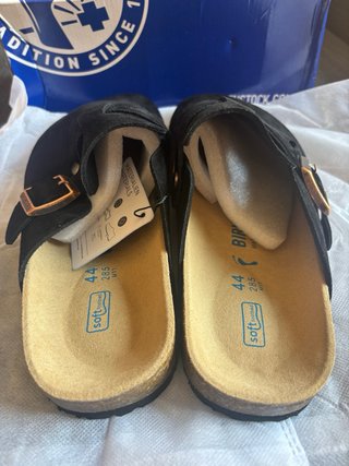 Zuecos Birkenstock Negros