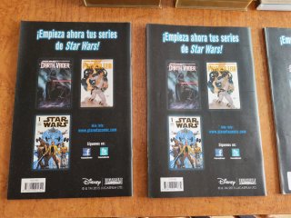 Lote Star Wars: Películas VHS y Cómics