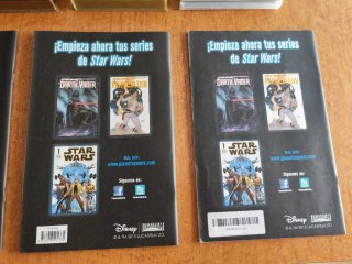 Lote Star Wars: Películas VHS y Cómics