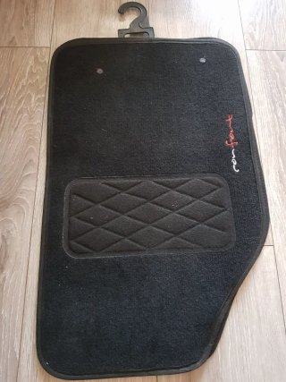 Alfombrillas coche negro confort