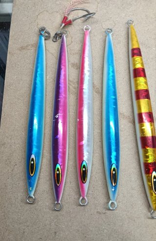 Jigs de pesca mar