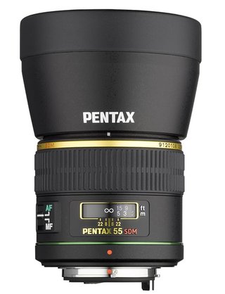Pentax 55mm f1.4 DA SDM