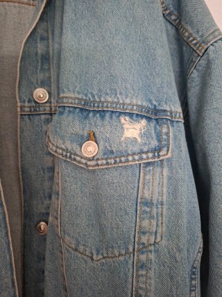 Chaqueta vaquera oversize Stradivarius