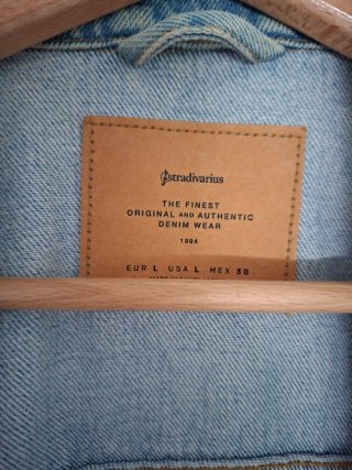 Chaqueta vaquera oversize Stradivarius