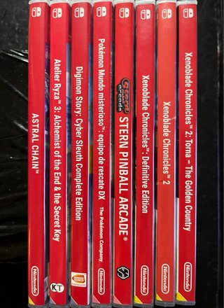 Juegos Switch 50€/unidad