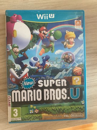 Nintendo Wii U Negra + 2 Juegos