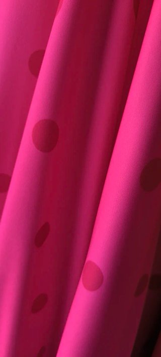 Traje de flamenca niña lunares rosa