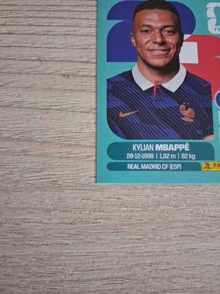 Cromo Kylian Mbappé Real Madrid CF (ESP)