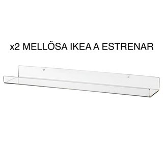 2 Estantes MELLÖSA Ikea Nuevos