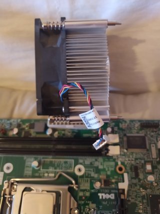Placa Dell MIH61R MB + CPU + disipador LEER