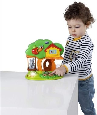 Chicco, Casa del conejito, juego educativo. Nuevo.