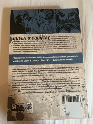 Comics Queen and Country