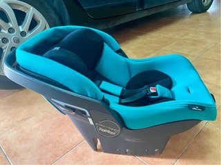 Silla, Capazo, Grupo 0 + Base Isofix y patas-rueda