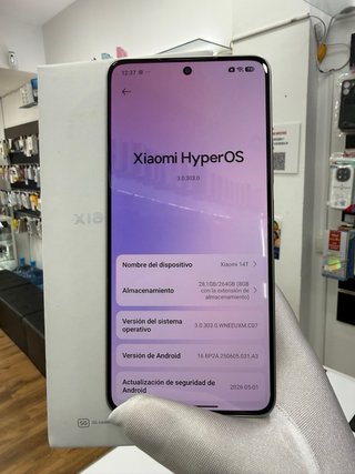 Xiaomi 14T 5G 256GB Plata Seminuevo perfecto