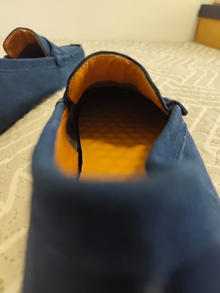 Mocasines Náuticos Azul Marino Ante