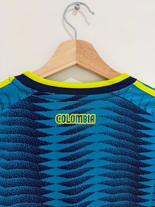 Camiseta Colombia Azul Mujer Talla S