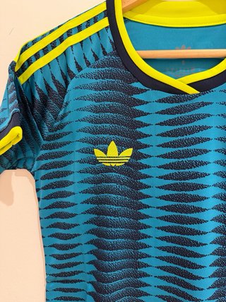 Camiseta Colombia Azul Mujer Talla S