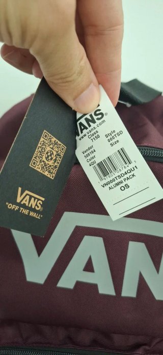Mochila Vans Alumni Pack Bordô Nova c/ Etiqueta