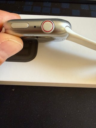 Copia china Apple Watch Plata y Blanco